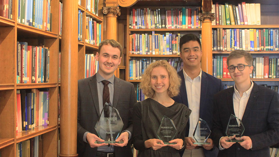 Mechanical Engineering Graduate and IMechE Mechatronics Student of the Year Runner Up Leah Edwards